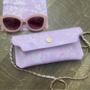 LoveShackFancy Crossbody with Cat Eye Sunglasses
